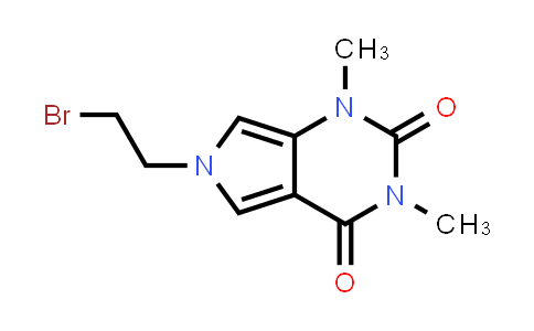 6-(2-Bromoethyl)-1,3-dimethyl-1H-pyrrolo[3,4-d]pyrimidine-2,4(3H,6H)-dione