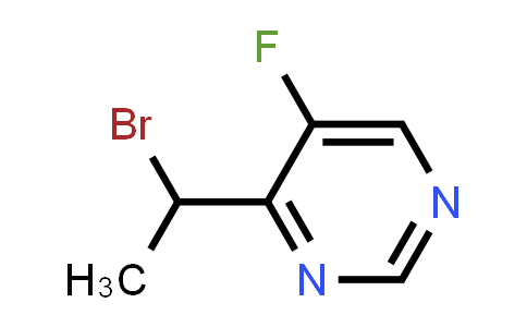4-(1-Bromoethyl)-5-fluoropyrimidine