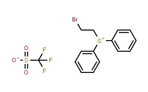 (2-Bromoethyl)diphenylsulfonium Trifluoromethanesulfonate
