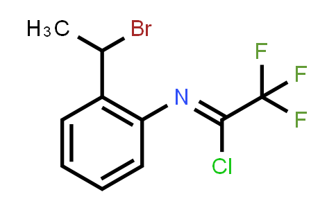 N-[2-(1-Bromoethyl)Phenyl]-2,2,2-Trifluoroacetimidoyl Chloride