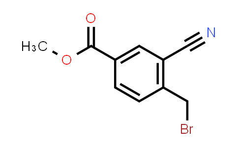 4-Bromomethyl-3-cyanobenzoic acid methyl ester