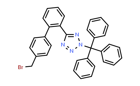 5-[2-(4-Bromomethylphenyl)phenyl]-2-triphenylmethyl-tetrazole