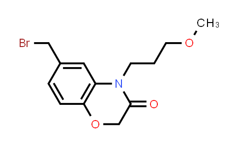 6-(Bromomethyl)-4-(3-methoxypropyl)-2H-benzo[b][1,4]oxazin-3(4H)-one