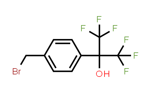 2-[4-(Bromomethyl)phenyl]-1,1,1,3,3,3-hexafluoropropan-2-ol