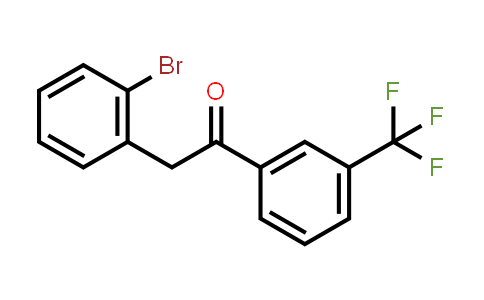 2-(2-Bromophenyl)-1-[3-(trifluoromethyl)phenyl]ethanone