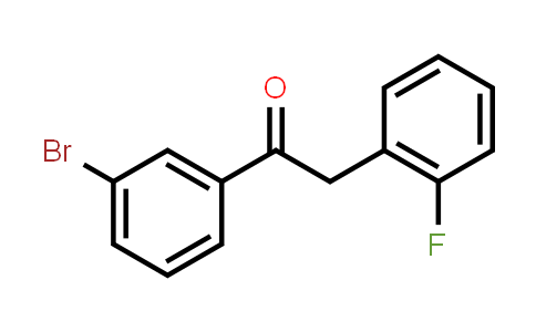 1-(3-Bromophenyl)-2-(2-fluorophenyl)ethanone