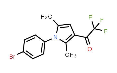 1-[1-(4-Bromophenyl)-2,5-Dimethyl-1H-Pyrrol-3-Yl]-2,2,2-Trifluoro-1-Ethanone