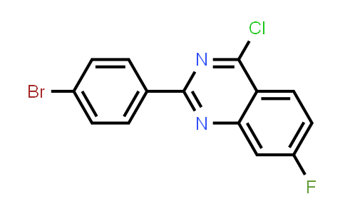 2-(4-Bromophenyl)-4-chloro-7-fluoroquinazoline