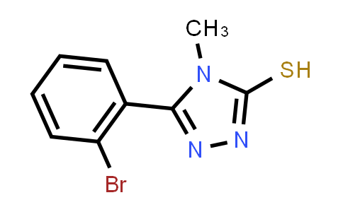 5-(2-Bromophenyl)-4-methyl-4H-1,2,4-triazole-3-thiol