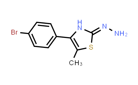 4-(4-Bromophenyl)-5-methyl-2(3H)-thiazoloneHydrazone