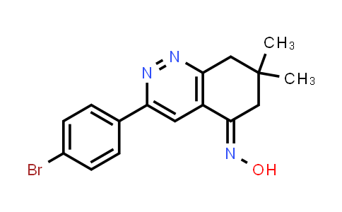 3-(4-bromophenyl)-5-(hydroxyimino)-7,7-dimethyl-6,7,8-trihydrocinnoline