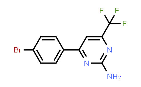 4-(4-Bromophenyl)-6-(Trifluoromethyl)-2-Pyrimidinylamine