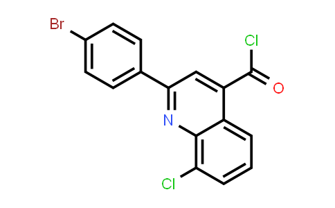 2-(4-Bromophenyl)-8-chloroquinoline-4-carbonyl chloride
