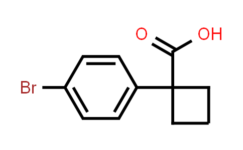 1-(4-Bromophenyl)cyclobutanecarboxylic acid