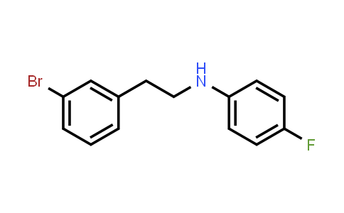 N-[2-(3-Bromophenyl)ethyl]-4-fluoroaniline