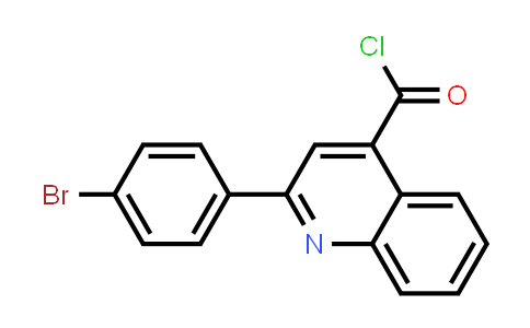 2-(4-Bromophenyl)quinoline-4-carbonyl chloride