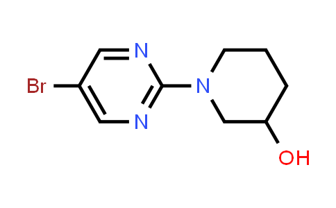1-(5-Bromopyrimidin-2-yl)-3-piperidinol