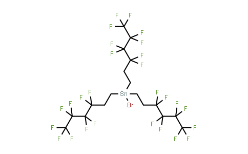 Bromo[tris(3,3,4,4,5,5,6,6,6-nonafluorohexyl)]stannane