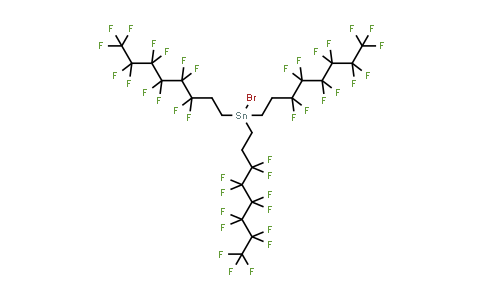 Bromo[Tris(3,3,4,4,5,5,6,6,7,7,8,8,8-Tridecafluorooctyl)]Sta