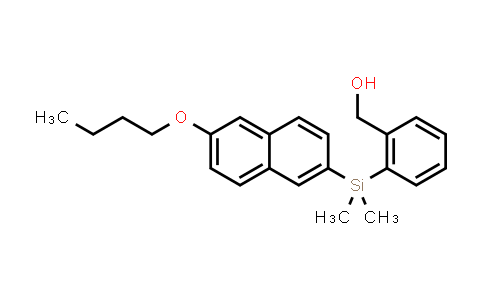 {2-[(6-Butoxy-naphthalen-2-yl)-diMethyl-silanyl]-phenyl}-Methanol