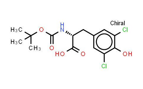 N-a-t-Butoxycarbonyl-3,5-dichloro-D-tyrosine
