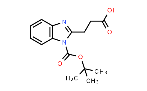 3-(1-(Tert-Butoxycarbonyl)-1H-Benzo[D]Imidazol-2-Yl)Propanoic Acid