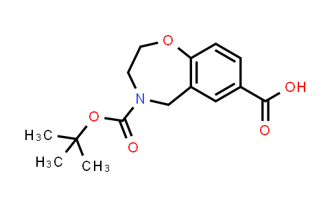 4-(tert-Butoxycarbonyl)-2,3,4,5-tetrahydro-1,4-benzoxazepine-7-carboxylic acid