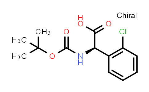(R)-2-((tert-Butoxycarbonyl)amino)-2-(2-chlorophenyl)acetic acid