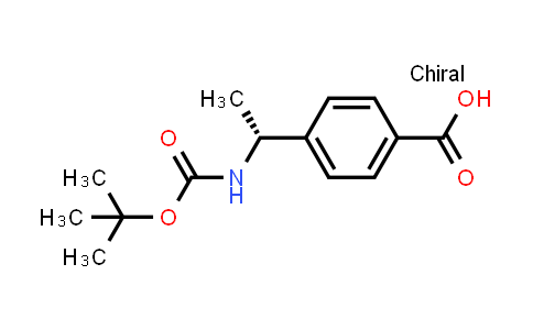 (R)-4-(1-((tert-Butoxycarbonyl)amino)ethyl)benzoic acid