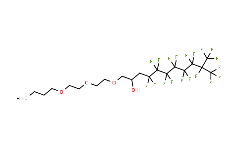 1-[2-(2-Butoxyethoxy)Ethoxy]-4,4,5,5,6,6,7,7,8,8,9,9,10,11,11,11-Hexadecafluoro-10-(Trifluoromethyl)Undecan-2-Ol
