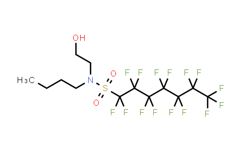 N-Butyl-1,1,2,2,3,3,4,4,5,5,6,6,7,7,7-Pentadecafluoro-N-(2-Hydroxyethyl)Heptane-1-Sulphonamide