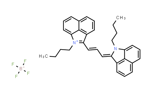 1-butyl-2-{(e)-3-[1-butylbenzo[cd]indol-2(1h)-ylidene]-1-propenyl}benzo[cd]indolium tetrafluoroborate