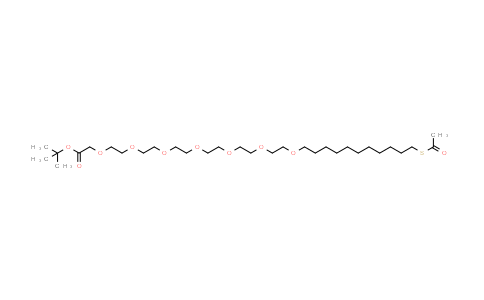 tert-Butyl-3,6,9,12,15,18,21-heptaoxa-34-keto-33-thiapentatriacontanoate