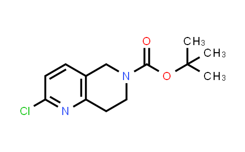 tert-Butyl 2-chloro-7,8-dihydro-1,6-naphthyridine-6(5H)-carboxylate