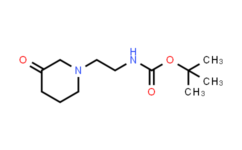 tert-Butyl 2-(3-oxopiperidin-1-yl)ethylcarbamate