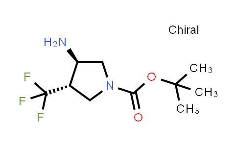 (3R,4S)-tert-Butyl 3-Amino-4-(trifluoromethyl)pyrrolidine-1-carboxylate