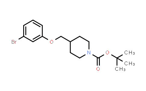 tert-Butyl 4-((3-bromophenoxy)methyl)piperidine-1-carboxylate