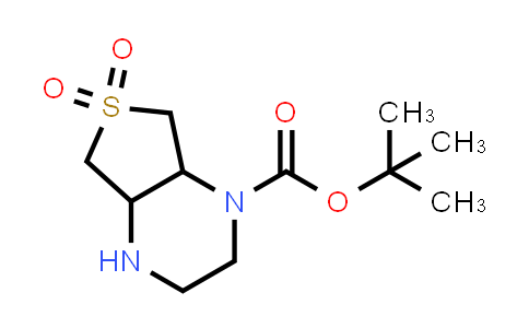 tert-Butyl hexahydrothieno[3,4-b]pyrazine-1(2H)-carboxylate 6,6-dioxide
