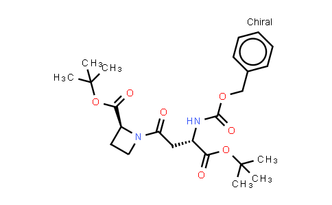 tert-Butyl L-N-(3-benzyloxycarbonylamino-3-(S)-tert-butylcarboxy-1-oxopropyl-azetidine-2-carboxylate