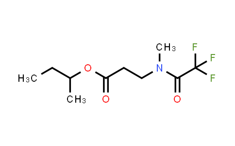 Sec-Butyl N-Methyl-N-(Trifluoroacetyl)-beta-Alaninate