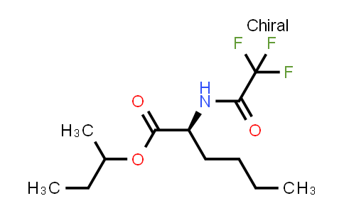 Sec-Butyl N-(Trifluoroacetyl)Norleucinate