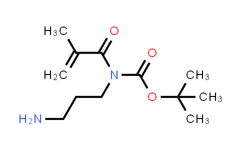 tert-Butyl (3-aminopropyl)(methacryloyl)carbamate