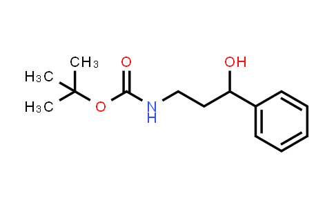 tert-Butyl (3-hydroxy-3-phenylpropyl)carbamate