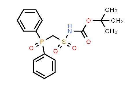 tert-Butyl ((diphenylphosphoryl)methyl)sulfonylcarbamate