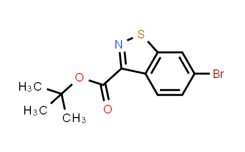 tert-Butyl6-bromobenzo[d]isothiazole-3-carboxylate