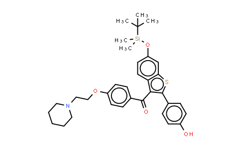6-tert-Butyldimethylsilyl-4'-hydroxy raloxifene