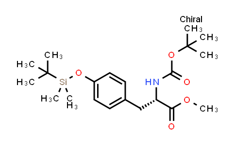 O-tert-Butyldimethylsilyl-N-t-butoxycarbonyl-L-tyrosine, methyl ester