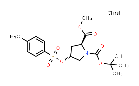 trans-N-tert-Butyloxycarbonyl-4-tosyloxy-L-proline methyl ester