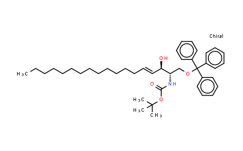 (2S,3R,4E)-2-tert-Butyloxycarbonylamino-1-triphenylmethyloxy-4-octadecen-2-ol