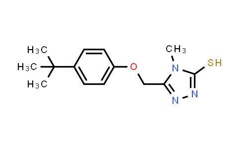5-[(4-tert-Butylphenoxy)methyl]-4-methyl-4H-1,2,4-triazole-3-thiol
